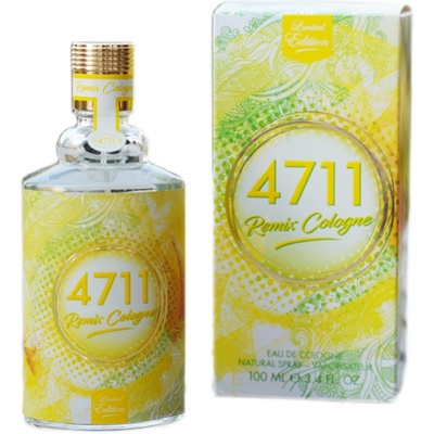 德国科隆4711混音柠檬古龙水试用体验试管小样Q版正品持久淡香水