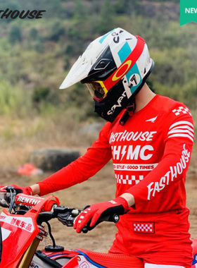 美国fasthouse越野骑行套装Elrod拉力服场地骑行衣裤男山地摩托车