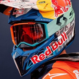 瑞士scott越野摩托车风镜光学清晰度放大防雾护目镜防紫外线