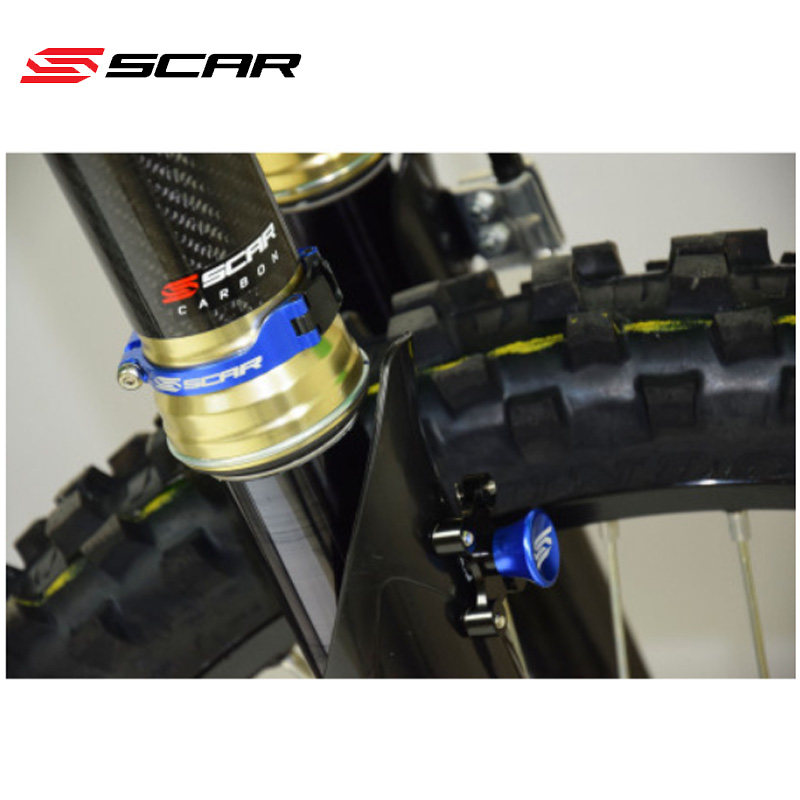 法国scar越野摩托车减震器发车器防抬头改装配件2t ktm50-65-85cc