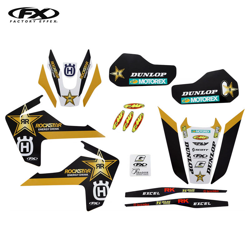 美国Factory Effex越野摩托车进口贴纸外观塑料件贴画外观贴
