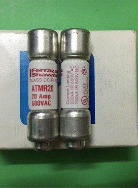 ATMR 20 Ferraz法国罗兰10X38陶瓷熔断器保险丝 20A 600V全新正