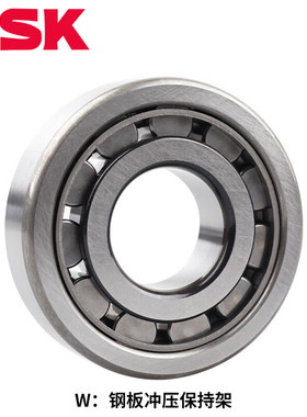 日本进口NSK圆柱滚子轴承NJ206W EM ET EW 尺寸:30*62*16