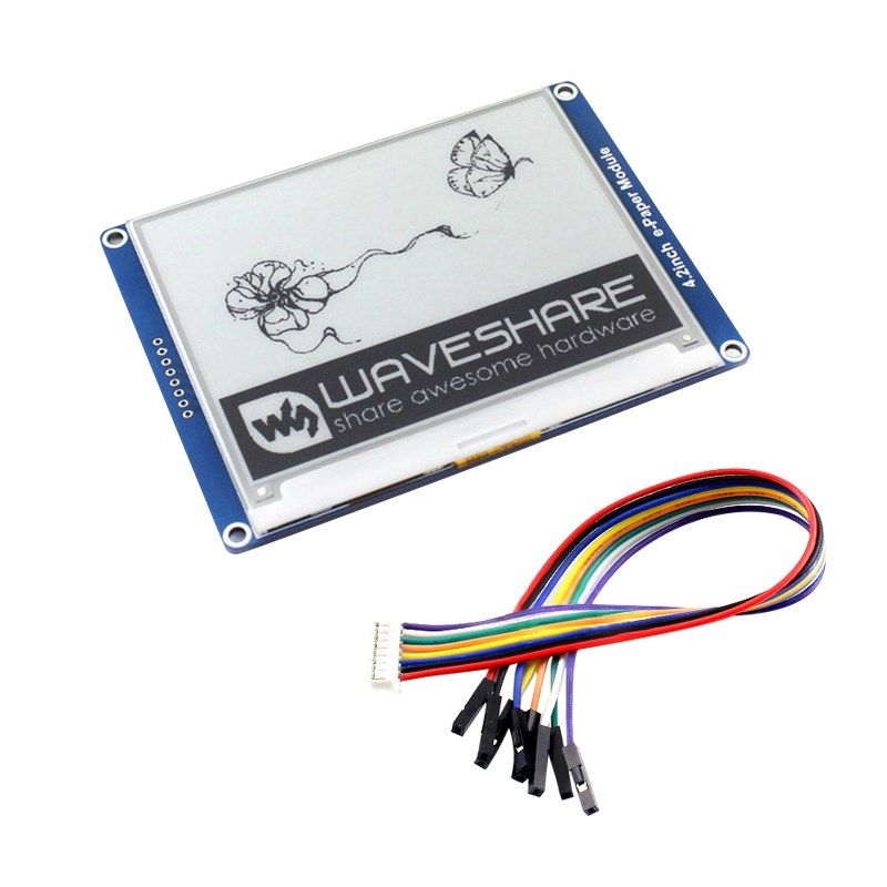 树莓派4.2寸墨水屏显示屏黑白双色SPI通信电子纸屏电平转换3.3/5V