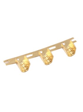 DJ454D 459铜扣横带连绕端子铜线扣并线扣聚线鼻S并线端子2500只