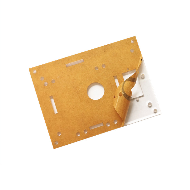 飞卡智能小车加层板 UNO加层固定座 透明亚克力 方形加层板 底