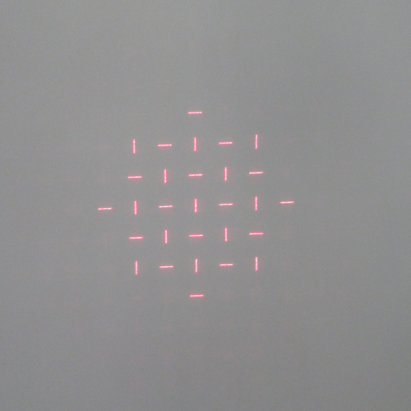 14.26度横竖对焦红光激光器三维视觉成像红外线模组镭射定位灯头