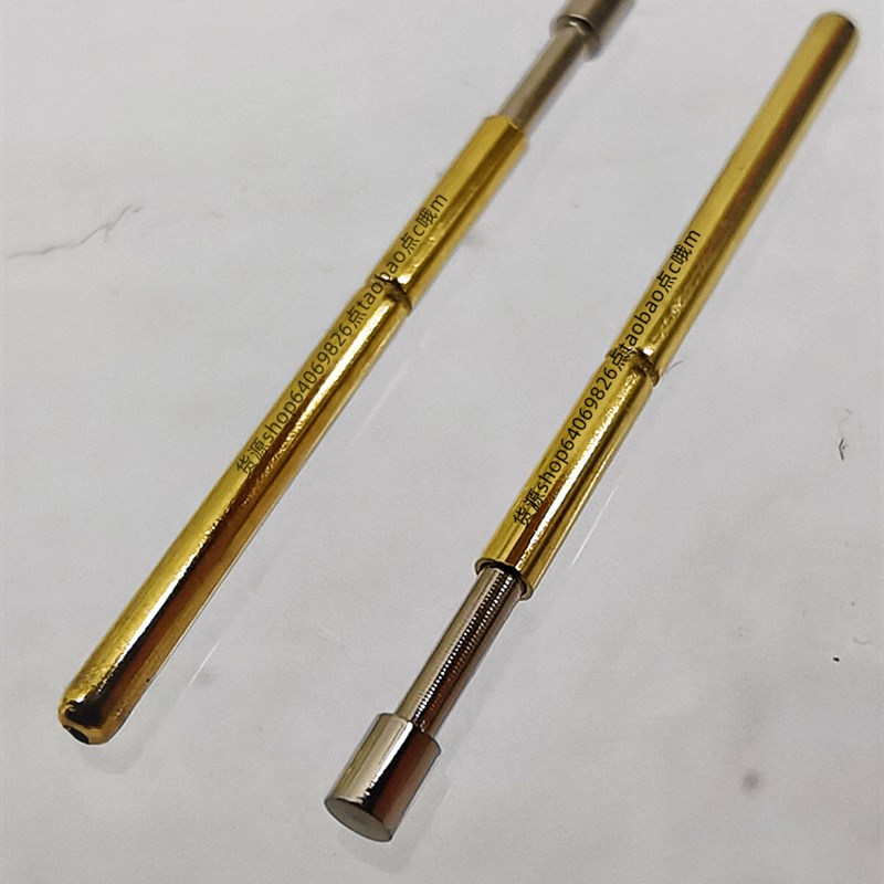 进口PCB测试探针 P160-G2/PA160-G2 1.5MM镀金平头 治具顶针 1.36