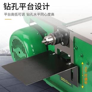 木工平刨推台锯电锯刨板机三合 电刨机台刨家用多功能刨床小型台式