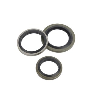 JB982组合垫片垫圈丁腈金属密封垫片密封圈油管用螺丝密封件油封