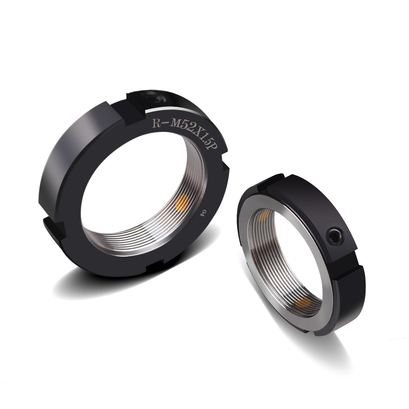 R型F型径向精密锁紧螺母丝杆螺母止退防K松锁定轴承杠快速轴承防