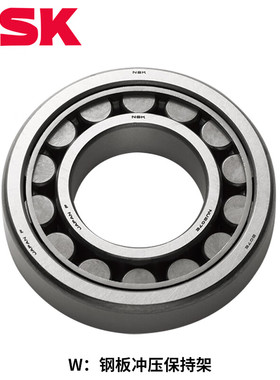 进口日本NSK轴承/圆柱滚子轴承NU208EW EMC3 尺寸:40*80*18正品
