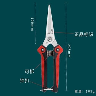德国进口不锈钢园艺剪刀剪树枝专用剪刀剪枝花艺剪