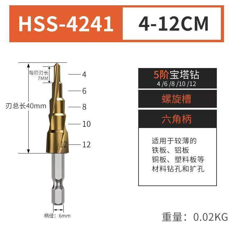 汽车保险杠雷达开孔器孔器超硬扩孔工具金属不锈钢打孔锥形阶梯