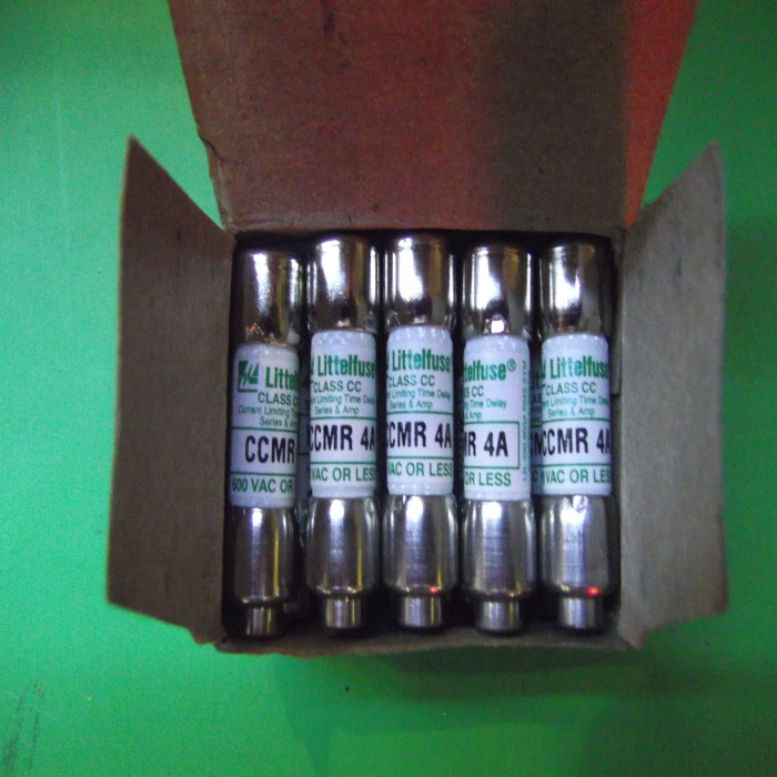 CCMR 4 美国力特Time-Delay延时熔断器/保险丝4A600V正品
