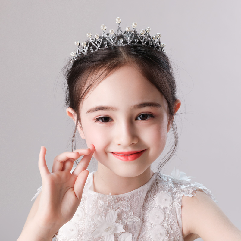 女童公主演出生日水晶王冠