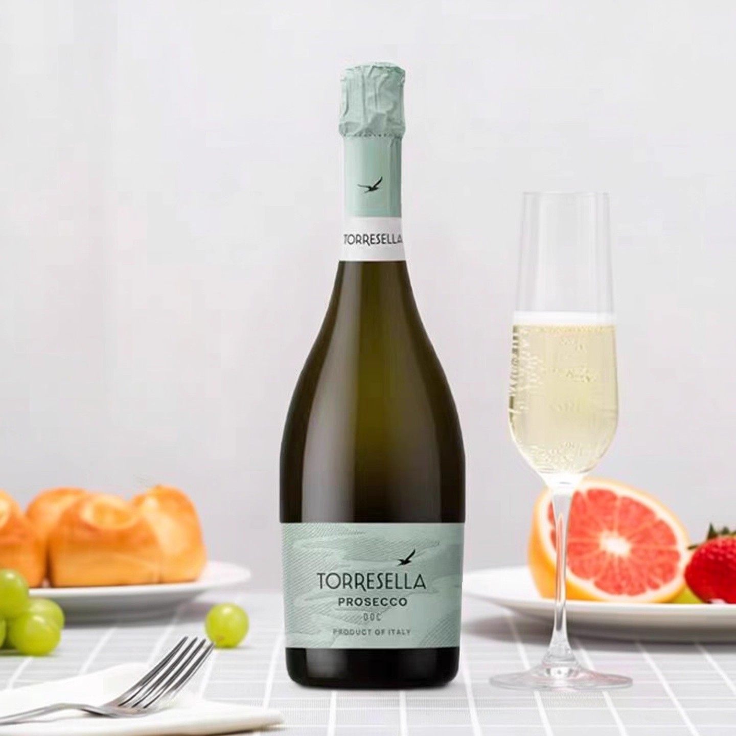 意大利原瓶桃子柑橘橙花香气 塔瑞塞拉普罗塞克起泡酒Prosecco