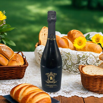 清爽一夏  意大利原瓶Casanova卡萨诺瓦特酿起泡白葡萄酒11%vol