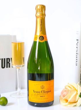 Veuve Clicquot凯歌皇牌香槟酒Champagne起泡酒750ml法国原装进口