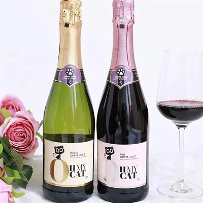 西班牙原装进口无醇0%零度脱醇无酒精葡萄汁聚会宴会结婚白葡萄酒