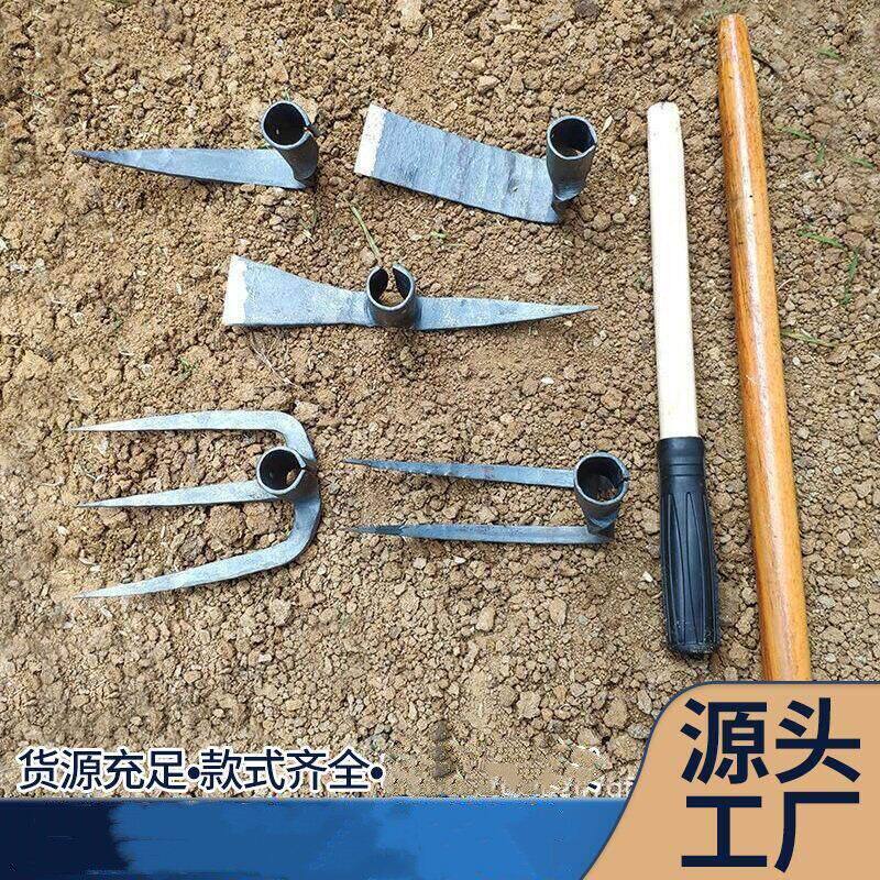 刨地三齿子农用耙赶海翻红