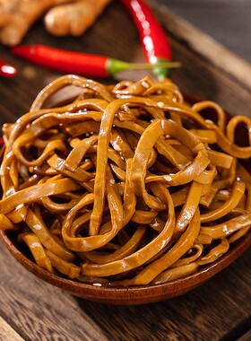 五香豆腐丝卤香豆腐干四川特产豆制品兰花丝麻辣凉拌菜250g都市派