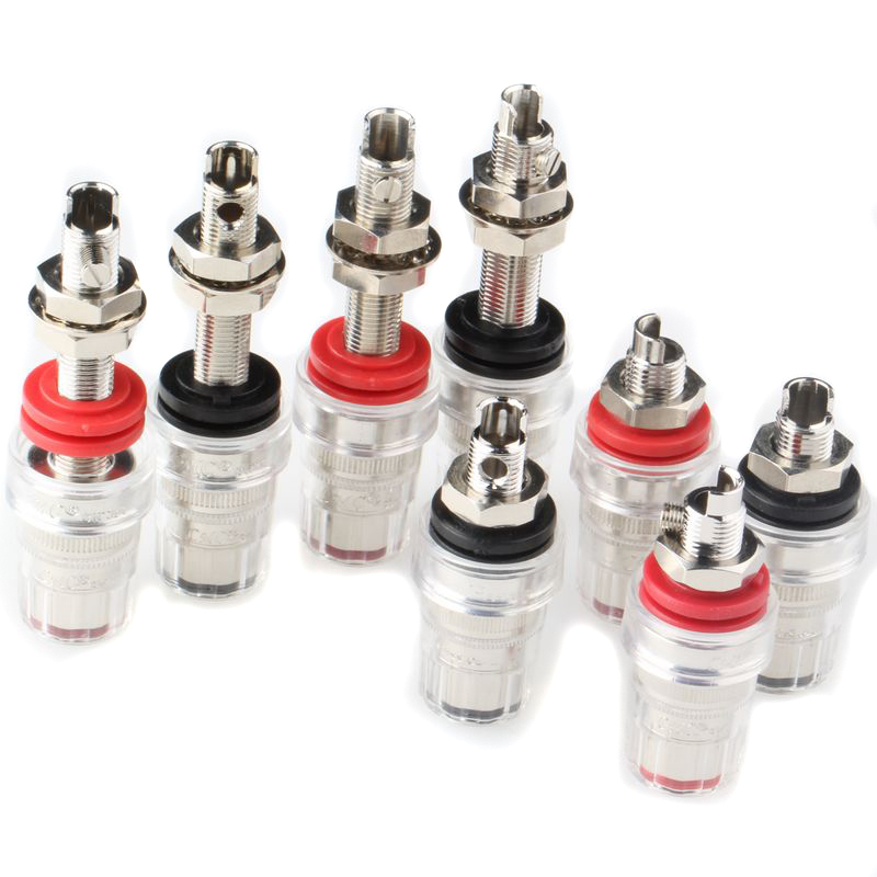 接线柱音响功放镀白金紫铜cmc