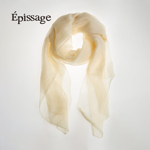 Epissage薄透丝巾围巾