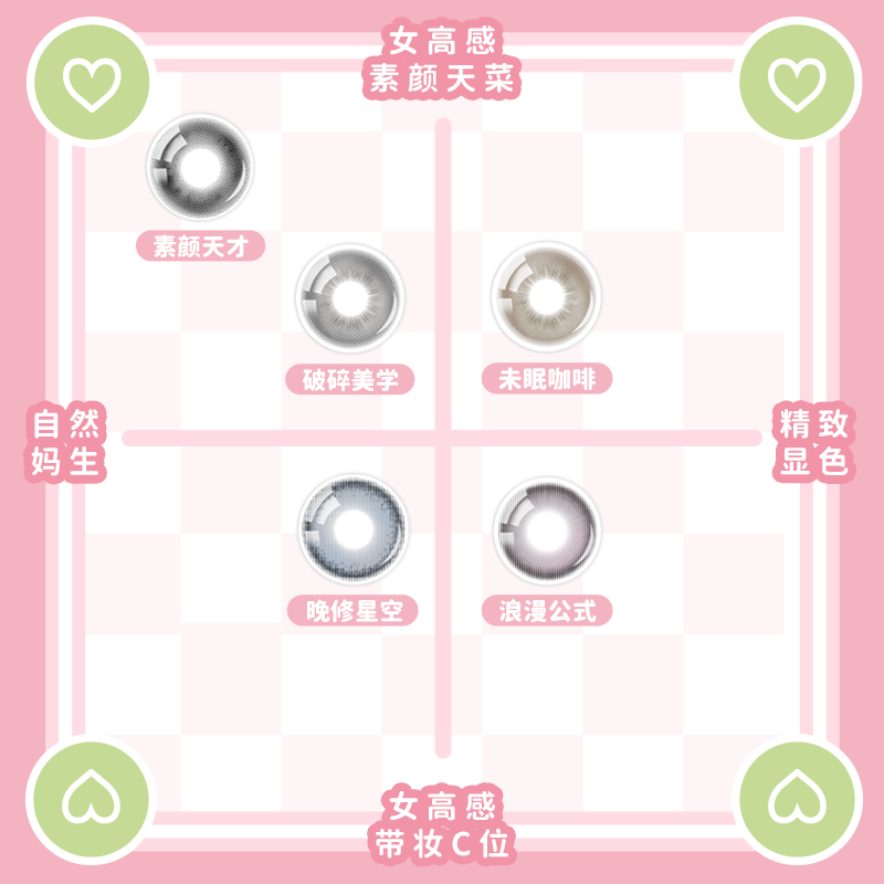 拉拜诗少女诗集系列日抛10片彩色隐形眼镜,隐形眼镜/护理液,彩色隐形眼镜,淘宝优惠券,粉丝福利购,淘宝优惠卷