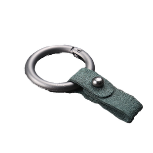 翻毛皮汽车钥匙扣男士车用钥匙扣绳环挂件男皮绳钥匙环个性创意