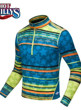 HOTCHILLYS红辣椒户外儿童速干衣排汗登山露营滑雪冰PFA9565P保暖