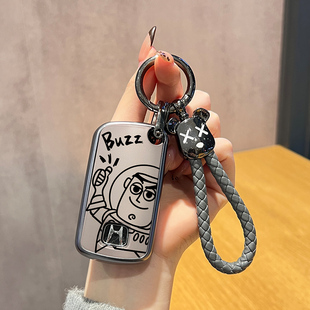 适用老款本田钥匙套CRV汽车九代思域八代雅阁思铂睿歌诗图包扣壳