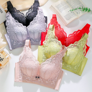 内衣女小胸聚拢4CM加厚手掌杯无钢圈平胸无磁专用显大不空杯文胸