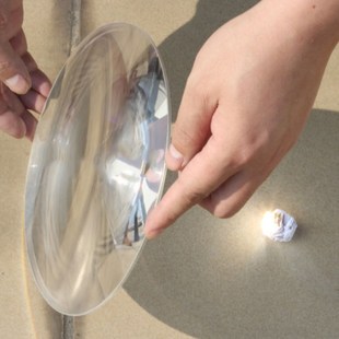 热销菲涅尔菲尼尔光j学亚克力透镜直径310mm焦距600 200mm点火VRw