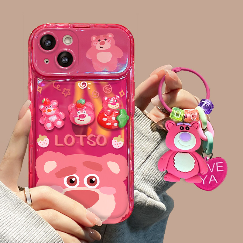 翻盖镜子立体公仔适用苹果15手机壳iPhone14/13promax草莓熊12/11华为mate50/40p30nova10荣耀80oppo小米vivo使用感如何?