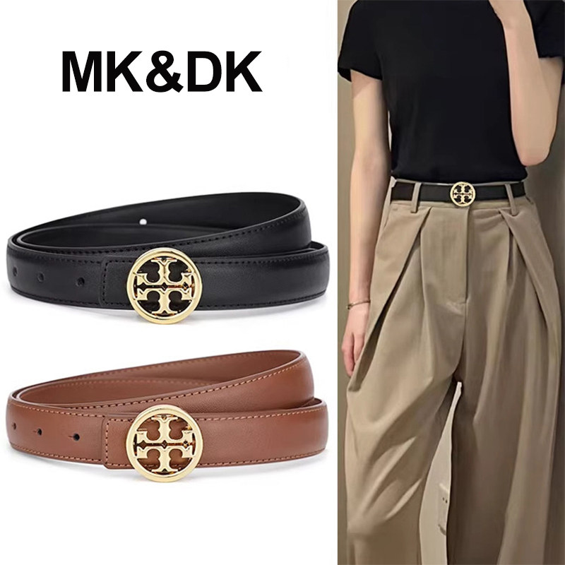 MK&DK女士皮带真皮高级感百搭装饰腰带女款高档牛仔裤带2026新款