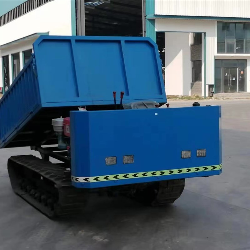 履带运输车爬山虎小t型农用搬运车全地形果园自卸车