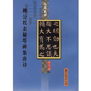 柳公权玄秘塔碑集唐诗 诗选系列 罗平国 正版