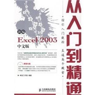 Excel 2003 中文版 双色印刷 新编 从入门到精通 神龙工作室 正版