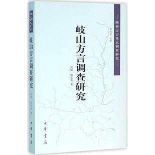 【正版】陕西方言重点调查研究 岐山方言调查研究 吴媛、韩宝育；邢向东