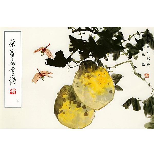 【正版书】 荣宝斋画谱: 二十八 花鸟草虫部分 张辛稼 绘 荣宝斋出版社