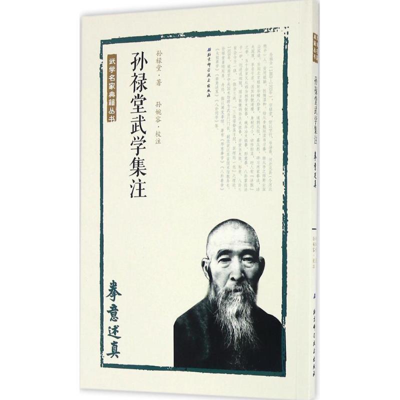 【正版书】 孙禄堂武学集注 拳意述真 孙禄堂著,孙婉容校注 北京科学技术出版社 - 实物图
