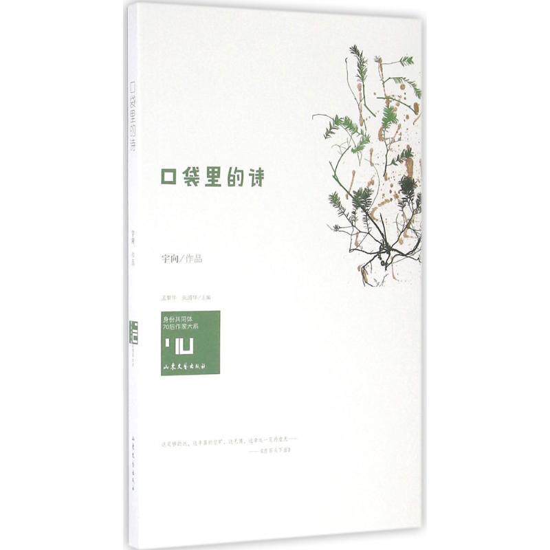 【正版书】 口袋里的诗 宇向 著,孟繁华,张清华 编 山东文艺出版社