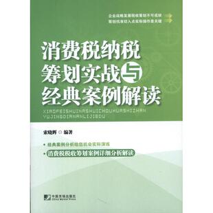 【正版】消费税纳税筹划实战与经典案例解读 索晓辉