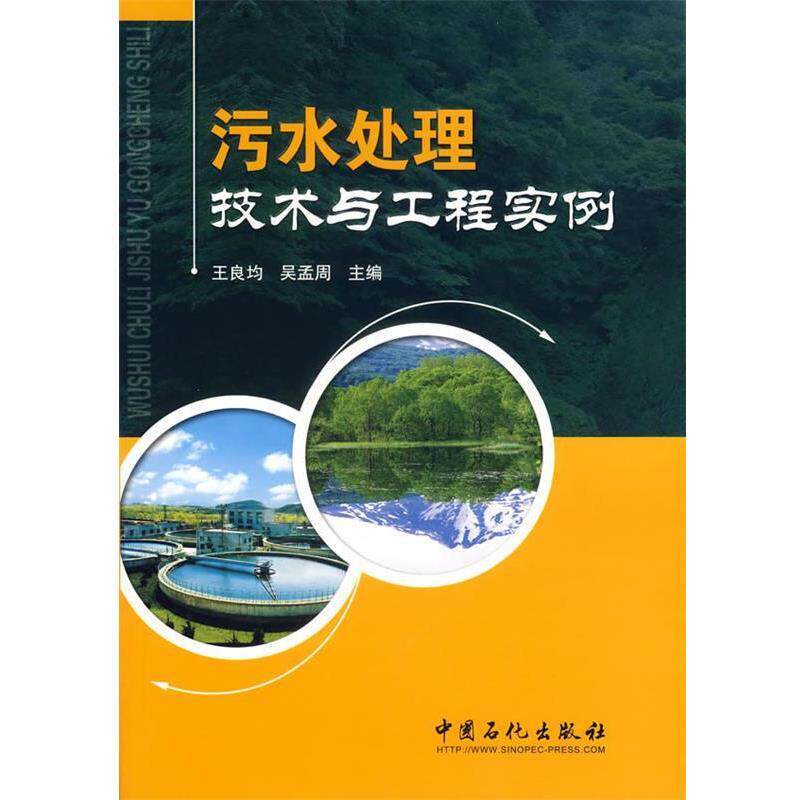 【正版书】 污水处理技术与工程实例 王良均,吴孟周 主编 中国石化出版社有限公司