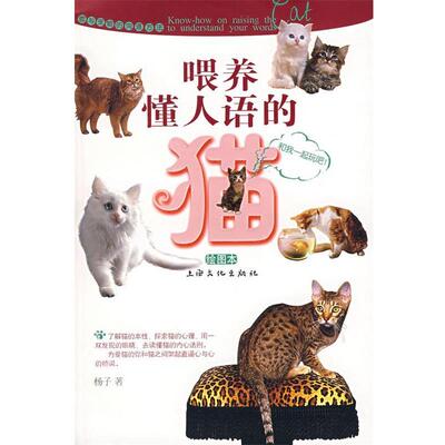【正版书】 喂养懂人语的猫 杨子 著 上海文化出版社