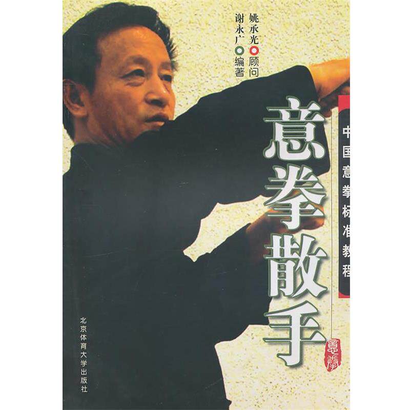 【正版书】 中国意拳标准教程:意拳散手 谢永广 编著 北京体育大学出版社