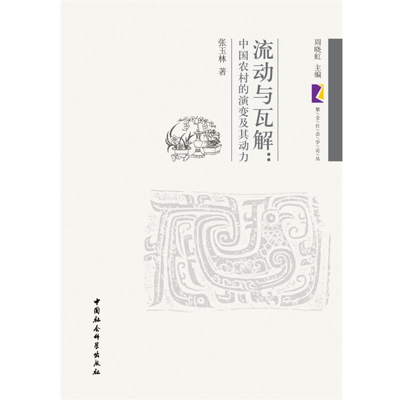 【正版】紫金社会学论丛 流动与瓦解 中国农村的演变及其动力 张玉林；周晓虹