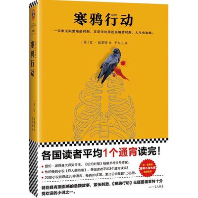 【正版书】 寒鸦行动 (英)肯·福莱特 (Ken Follett) 著,于大卫 译 江苏凤凰文艺出版社