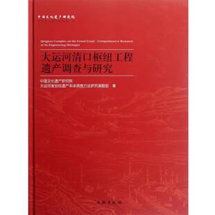 【正版书】 大运河清口枢纽工程遗产调查与研究 中国文化遗产研究院大运河淮安段遗产本体调查方法研究 文物出版社
